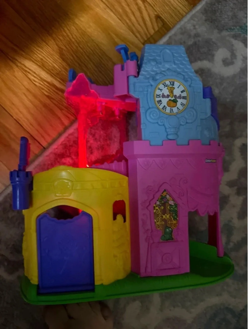 2016 Fisher Price Disney Princess Light & Twist Wheelies Tower